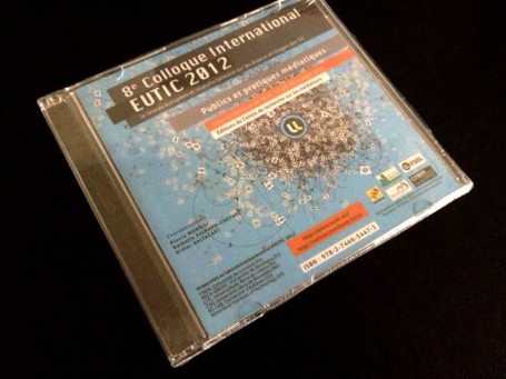 CD-rom Actes EUTIC 2012